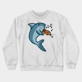 Violin Shark Crewneck Sweatshirt